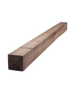 100x100x2400mm Brown Treated Timber Post