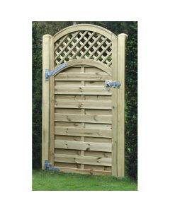 Arched Lattice Top Gate 1.8m High x 900mm ALTG180