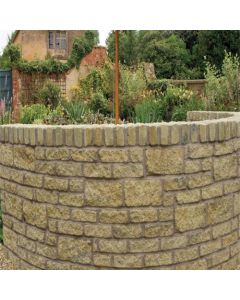 Bekstone Tumbled Walling - Buff Black (229 X 102 X 65mm)