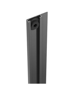 Durapost Anthracite Grey Cover Strip for U Channel 2100mm