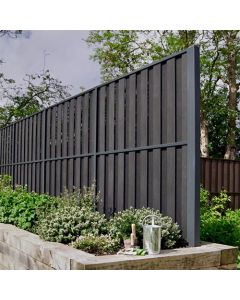 Durapost Anthracite Grey Vento Vertical Panel 1795mm Pk of 8