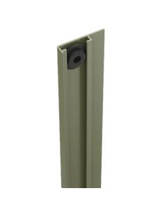 Durapost Olive Grey Cover Strip for U Channel 2100mm