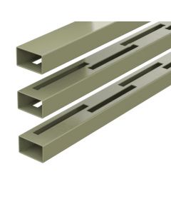 Durapost O/Grey Rail for Full Height Vento Vertical Panel 1829mm Pk 3