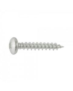 Durapost Ruspert Silver Pan Head Screws 4.0x40mm Bag of 10