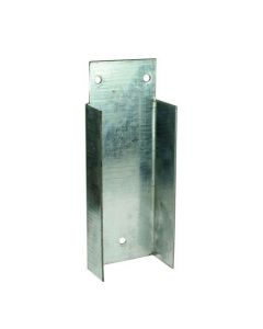 Gravel Board Clip 6"x2" Galv For Concrete with Lip