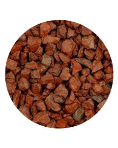 Long Rake Spar 20mm Red Granite  Bulk Bag