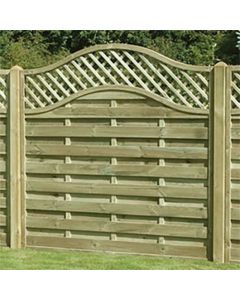 Omega Lattice Top Fence Panel 1.8m x 1.8m