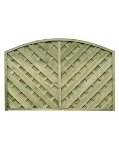 V Arched Panel 1.8m x 1.2m VA120