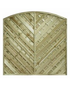 V Arched Panel 1.8m x 1.8m VA180