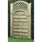 Arched Lattice Top Gate 1.8m High x 900mm ALTG180