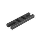 Durapost Black 60x20mm Capping Rail Packers Bag of 10