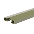 Durapost Olive Grey 65mm Capping Rail 3000mm